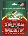 Шнур McCoy Super Spectra Braid Зеленый "Mean Green" 6 Lb, 8,4 кг, 0,11-0,13 мм, 138 м (150yd)